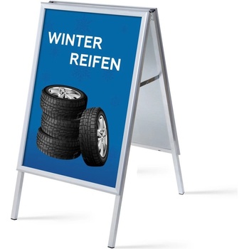 Jansen Display Set reklamního áčka A1, Zimní pneumatiky, německy
