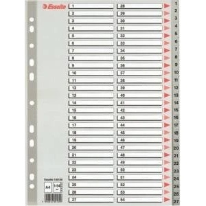 Esselte Binder holders A4 PP grey 1-54 (10K154F)