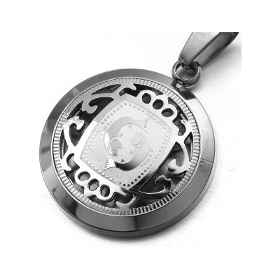 Amparo Miranda Přívěsek se znamením zvěrokruhu 3055 Silver Ryby