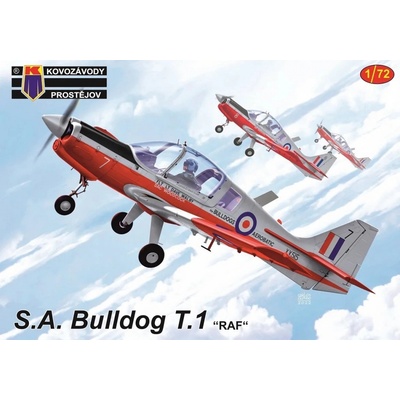 Kovozávody Prostějov S.A. Bulldog T.1 RAF 3x camo 1:72