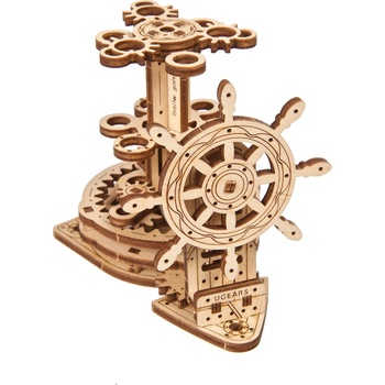 UGears Дървен 3D пъзел Ugears от 51 части - Органайзер със зъбни колела 2.0 (U-70220 )