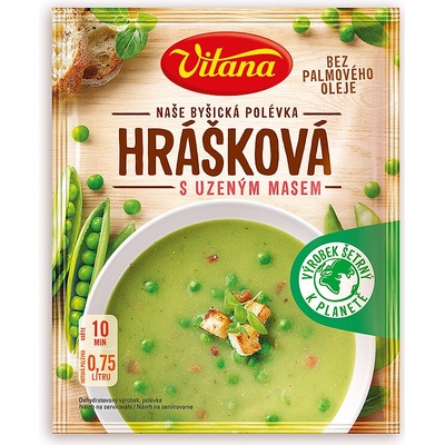 Vitana Naše Byšická polévka Hrášková s uzeným masem 61g