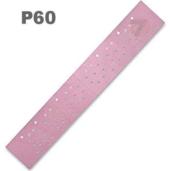 SIA Brúsne pásiky, suchý zips, 66 otvorov 70x420mm, P60