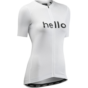 Northwave Дамска фланелка с къс ръкав за колоездене Northwave Women's Blade Hello Goodbye Jersey Short Sleeve Cycling jersey - White (156-2808-0114)