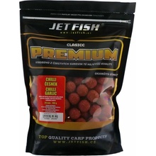 Jet Fish Boilies Premium Clasicc 700g 20mm chilli cesnak