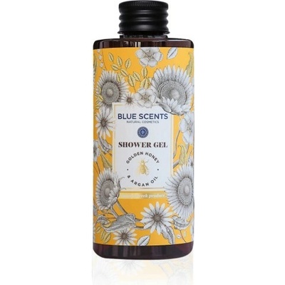 Blue Scents golden honey & argan oil sprchový gél s medom a arganovým olejom 300 ml