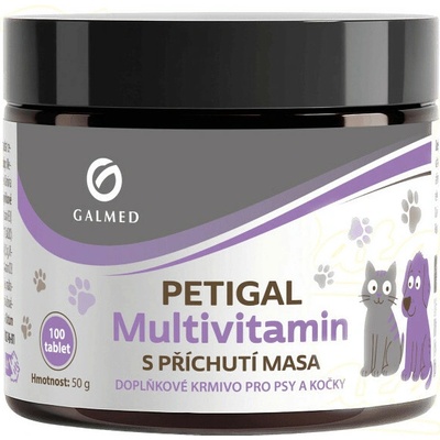 Galmed PETIGAL Multivitamín 100 tablet
