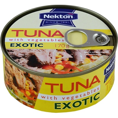 Nekton Tuniak kúsky so zeleninou exotic 170 g