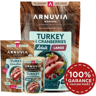 Arnuvia Monova Adult Large Turkey & Cranberries 2 kg