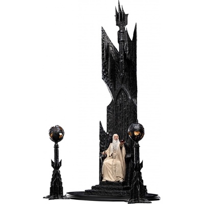 Weta Workshop The The Lord of the Rings 1/6 Saruman the White on Throne 110 cm