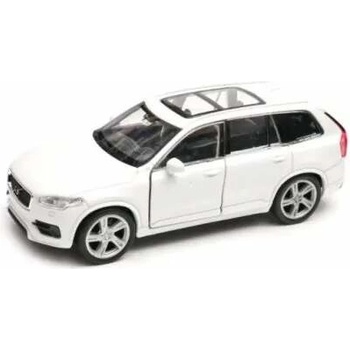 Maquette De Voiture Volvo XC90 Welly - Échelle 1:34-39 - Argent - Produit Sous Licence