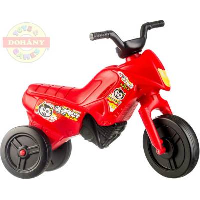 TEDDIES Enduro Yupee červené malé plast