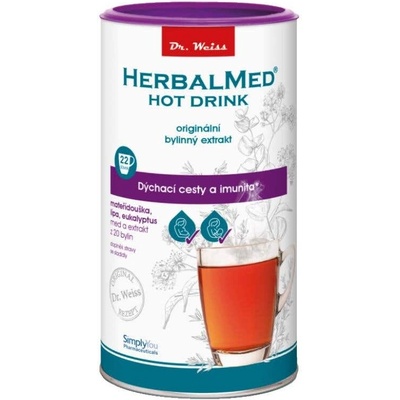 Herblamed HotDrink Dr.Weiss dýchanie+vitC 180 g