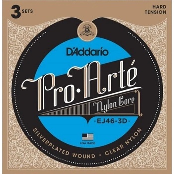 D'Addario EJ46-3D Найлонови струни за класическа китара (EJ46-3D)