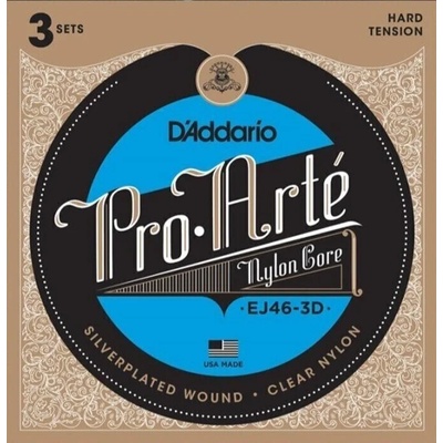 D'Addario EJ46-3D Найлонови струни за класическа китара (EJ46-3D)