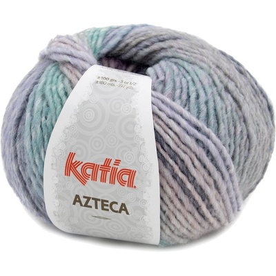Katia Azteca 7878 Pastel /Violet/Green Плетива прежда (7878)