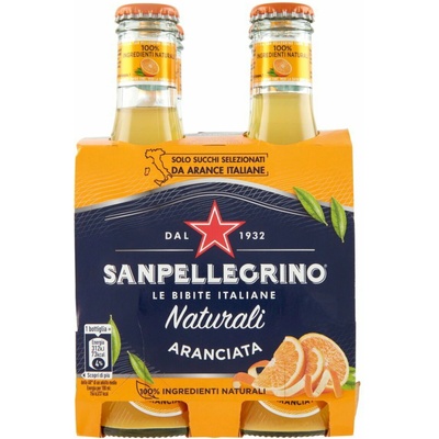 Sanpellegrino limonáda z pomaranča natural 4 x 0,2 l