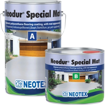 NEOTEX Neodur Special Mat - Matný polyuretánový náter na podlahy Balenie: 10 kg, Farba: RAL 7040