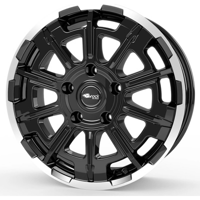 Brock B45 7x17 5x120 ET47 black polished