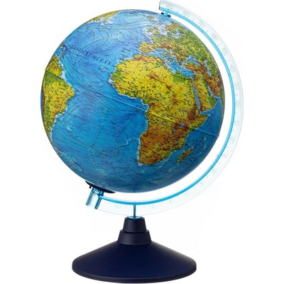 Alaysky's 25 cm RELIEF Cable - Free Globe Physical / Political with Led SK