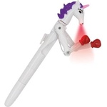 WEDO Химикалка еднорог, 1 мм, LED светлина, WEDO "Lucky Punch", синя 2522299 (2522299)