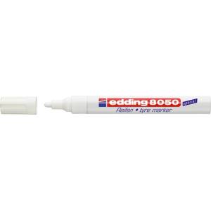 edding Гумен маркер, 2-4 мм, коничен, edding "8050", бял 4-8050049 (4-8050049)