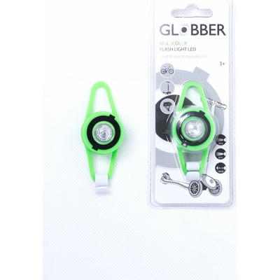 Globber neon green LED svetielko