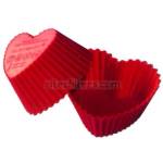 Silikomart Силиконова мултиформа cupcakes hearts 6 броя, код С80