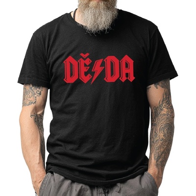 Fajntričko tričko pro rockového dědu DĚDA AC/DC