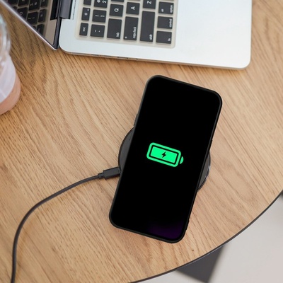 AppleMix Apple iPhone 15 Pro Max - Podpora MagSafe silikónový - čierne