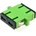 SeaMAX Оптичен адаптер SeaMAX, SC/APC, SM, duplex - green (SM-SC-APC-AD-DX)