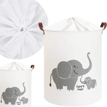 Tulimi Koš uzavíratelný Elephant 43 L bílý