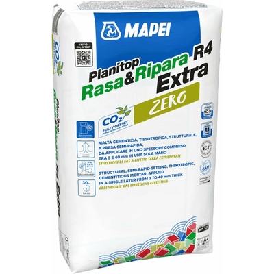 MAPEI Planitop Rasa e Ripara R4 Extra Zero opravná malta triedy R4 s nulovou uhlíkovou stopou 25 kg