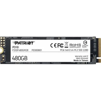 Image 1 of Patriot P310 480GB M.2 PCIe (P310P480GM28)