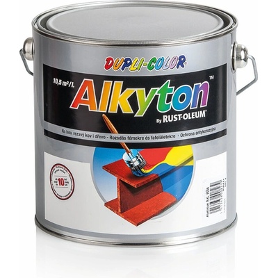 Rust Oleum Alkyton lesklá farba na hrdzu 2v1 250ml 8001 hnedá okrová
