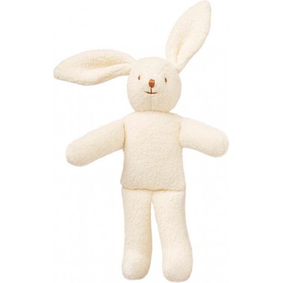 Trousselier Мека играчка Trousselier - Зайче с дрънкалка, екрю, 20 cm (V764 42)