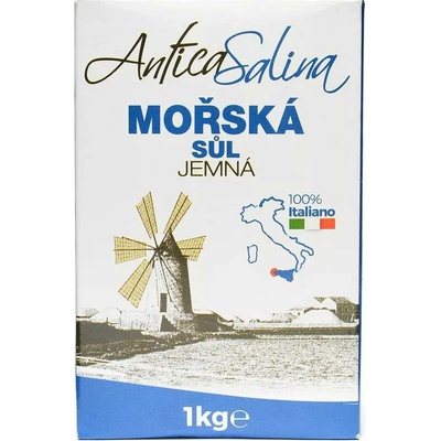 Sale Marino Fino morská soľ jemná ANTICA SALINA 1kg