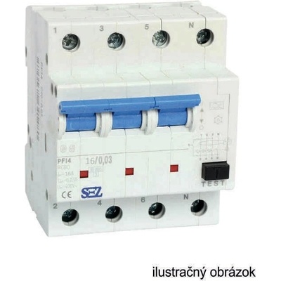 SEZ 4P B25A 30mA PFI4 B25/0.03