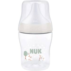 Nuk Шише със силиконов биберон NUK Perfect Match - 150 ml, размер S, 0 м+, овца, зелено (10215406) - ozone