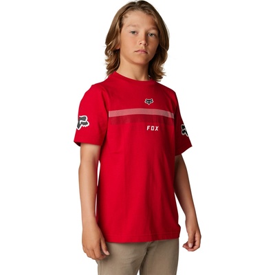 Fox dětské triko Yth Efekt Ss Tee Flame Red