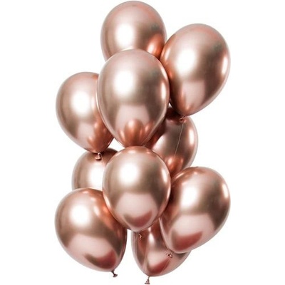 Balonkový buket Chrome Rosegold