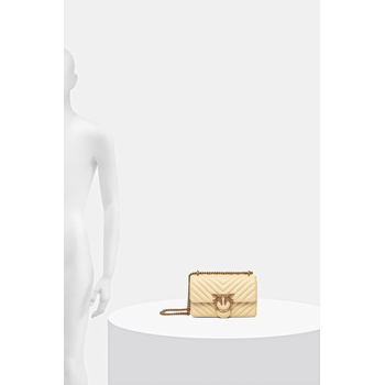 PINKO Кожена чанта Pinko в сиво 100074 A0GK (100074.A0GK)