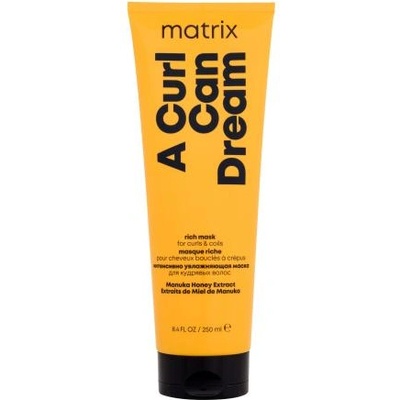 Matrix A Curl Can Dream Rich Mask дълбоко хидратираща маска за къдрава коса 250 ml за жени