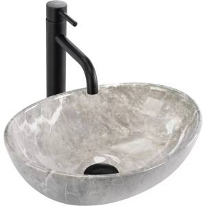 Rea Sofia Mini 35 cm shiny grigio grey (5906366007958)
