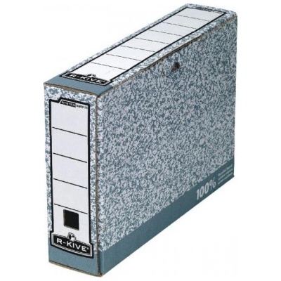 Fellowes Bankers Box archívny box sivý/biely 80 mm