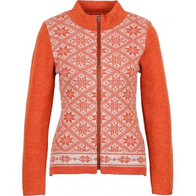 Flomax Дамско вълнено яке Flomax Women's Zipped Jacket Svea Wool jacket - Mango / Natur (105-4613-0311)