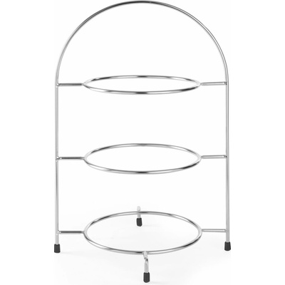 HENDI Servírovací stojan na talíře, HENDI, talíře max. Ø 275 mm, 290x290x(H)440mm