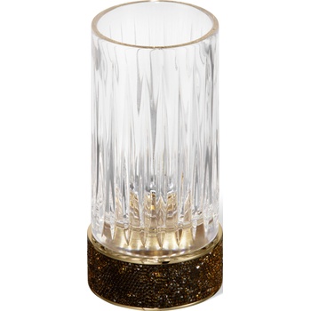 Decor Walther Чаша за четки за зъби Rocks релефна злато (0934220)