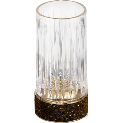 Decor Walther Чаша за четки за зъби Rocks релефна злато (0934220)