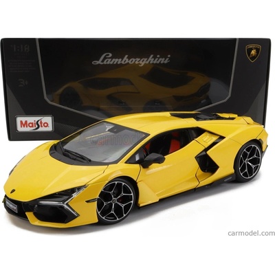 Maisto Lamborghini Revuelto Hybrid 2023 Exclusive Carmodel Giallo Inti Žlutá 1:18